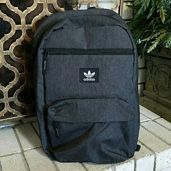 adidas Handbags - Adidas Trefoil National Gray Backpack